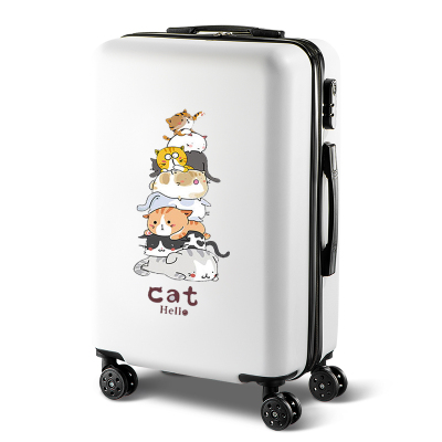 极速密码箱学生专l用女潮男拉杆箱旅行箱20寸万向轮行李箱可爱日