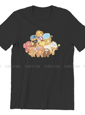 极速Cookie Run Kingdom Lovesy Basket T Shirt Goth Men Tees S