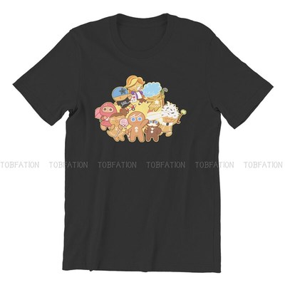 极速Cookie Run Kingdom Lovesy Basket T Shirt Goth Men Tees S