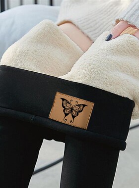 极速2022 Fall Winter Thicken LeAggings High Waist Woman Pant