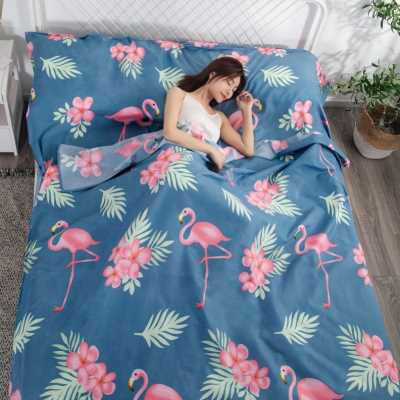 极速新品宾馆隔j脏睡袋可拆分旅行用牀单套装被罩一体式酒店出差