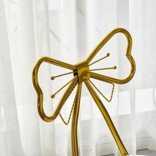 极速舒客艺家 蝴蝶结网红化妆凳子化妆台椅子inRs北欧饭厅靠背椅