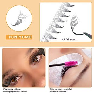 Extensions Eyelash 10D 0.07C 320 极速Premade 1R0mm Fans