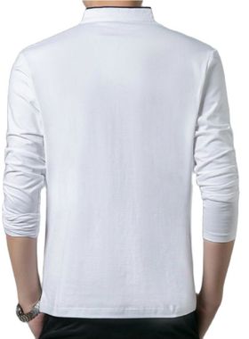 极速Hot Sale 2023 Spring Mens Tshirt LIong Sleeve Stand Basi