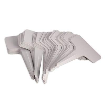 极速300pcs 6 x10cm plastic plant t-type tLags markers nurser