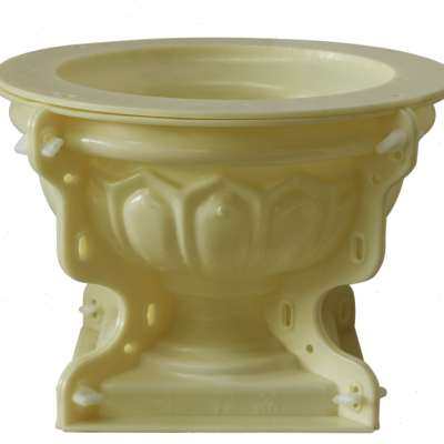 极速花盆模具盆水泥圆形欧式盆景模型G制作混泥土椭圆形特色动物