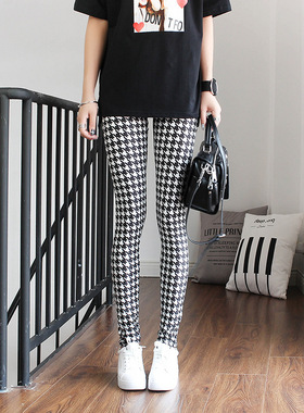 极速YRRETY Highk Waist Leggings Pants Fitness Graffiti Women