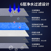 新品 鱼缸过滤棉高密度p海绵10d网净化过滤器材料棉净水清洗养鱼通