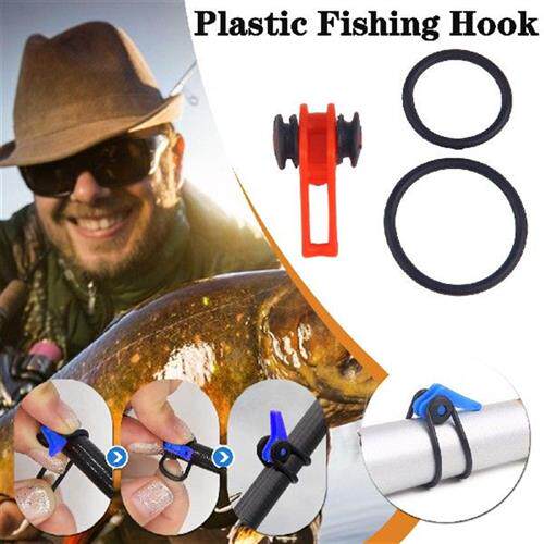 极速10PCS/Lot Fishing Hook Secure Keeper HolWder Lure