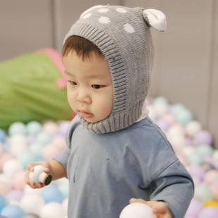 Cap Deer Boy Soft Knit Hat Baby Ears Cuite 极速Winter