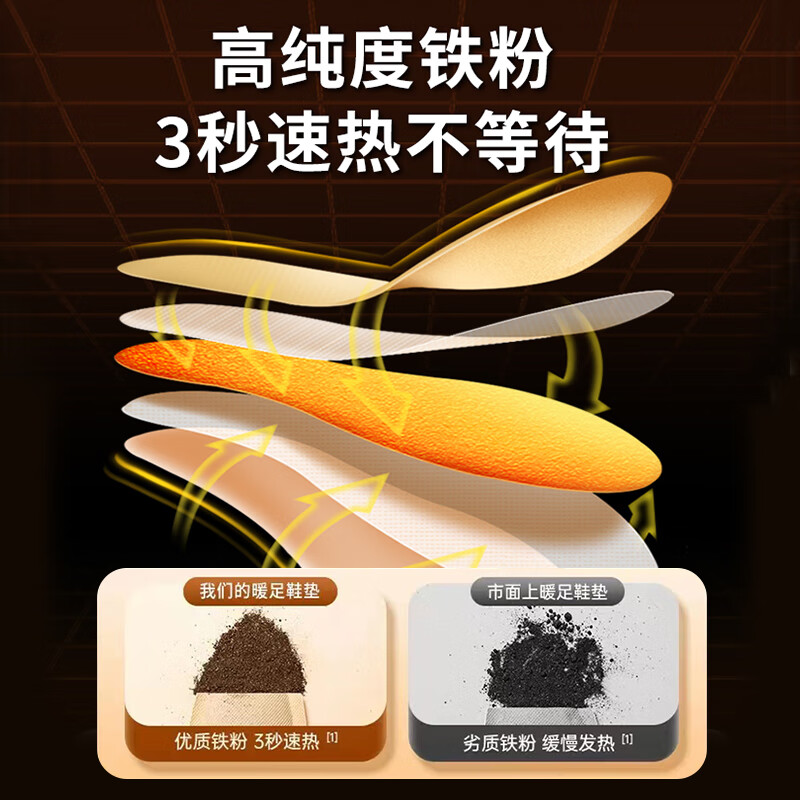 极速自发热鞋垫暖脚宝神器免充电女D男士冬季保暖贴宝宝暖足贴脚