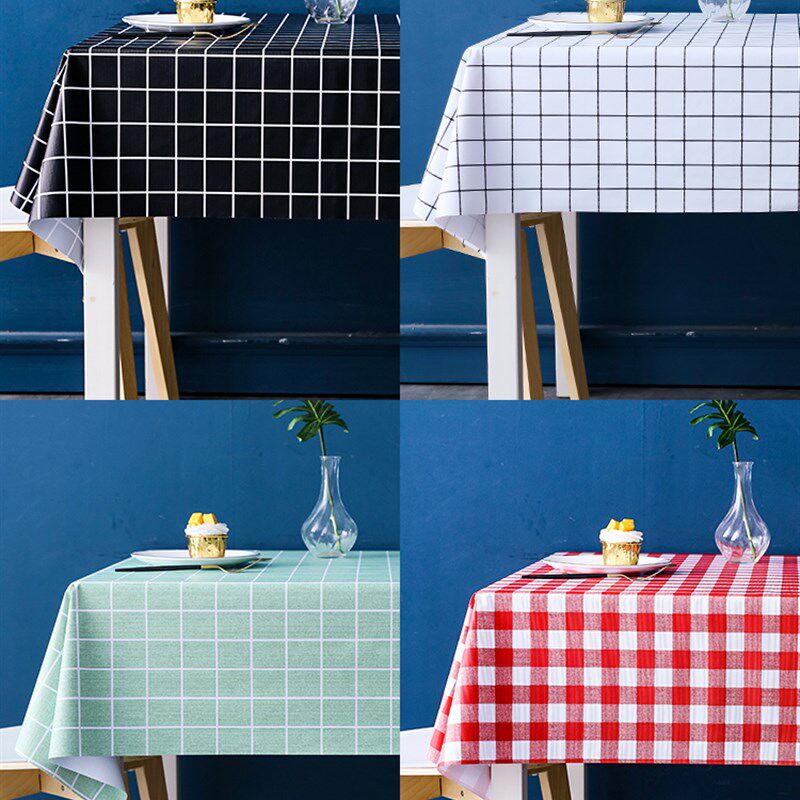 极速Nordic style tea tablev tablecloth household plastic was