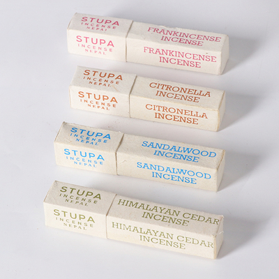 极速尼泊尔香薰STUPA天然喜y马拉雅棒香家居藏香安神线香手工植物