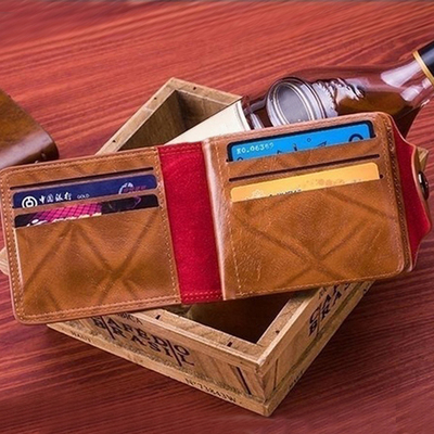 极速Leather Men Wallet 2023 DollaDr Price Wallet Casual Clut