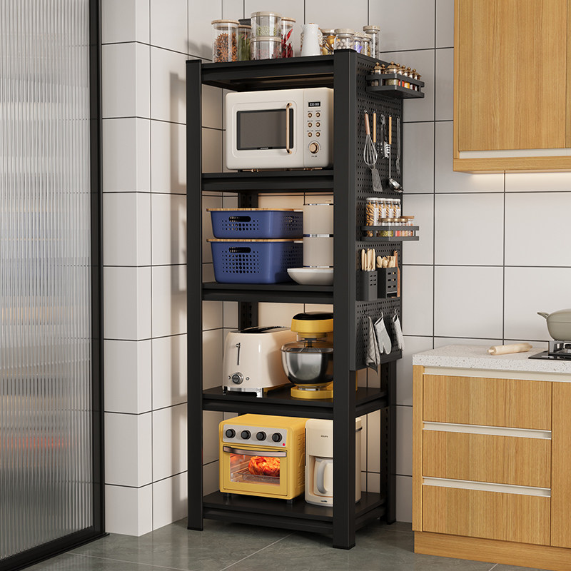 厨房置物架落地多层锅碗收纳架阳台储物架家用货架微波炉烤箱架子,厨房/烹饪用具,微波炉置物架,淘宝优惠券,粉丝福利购,淘宝优惠卷
