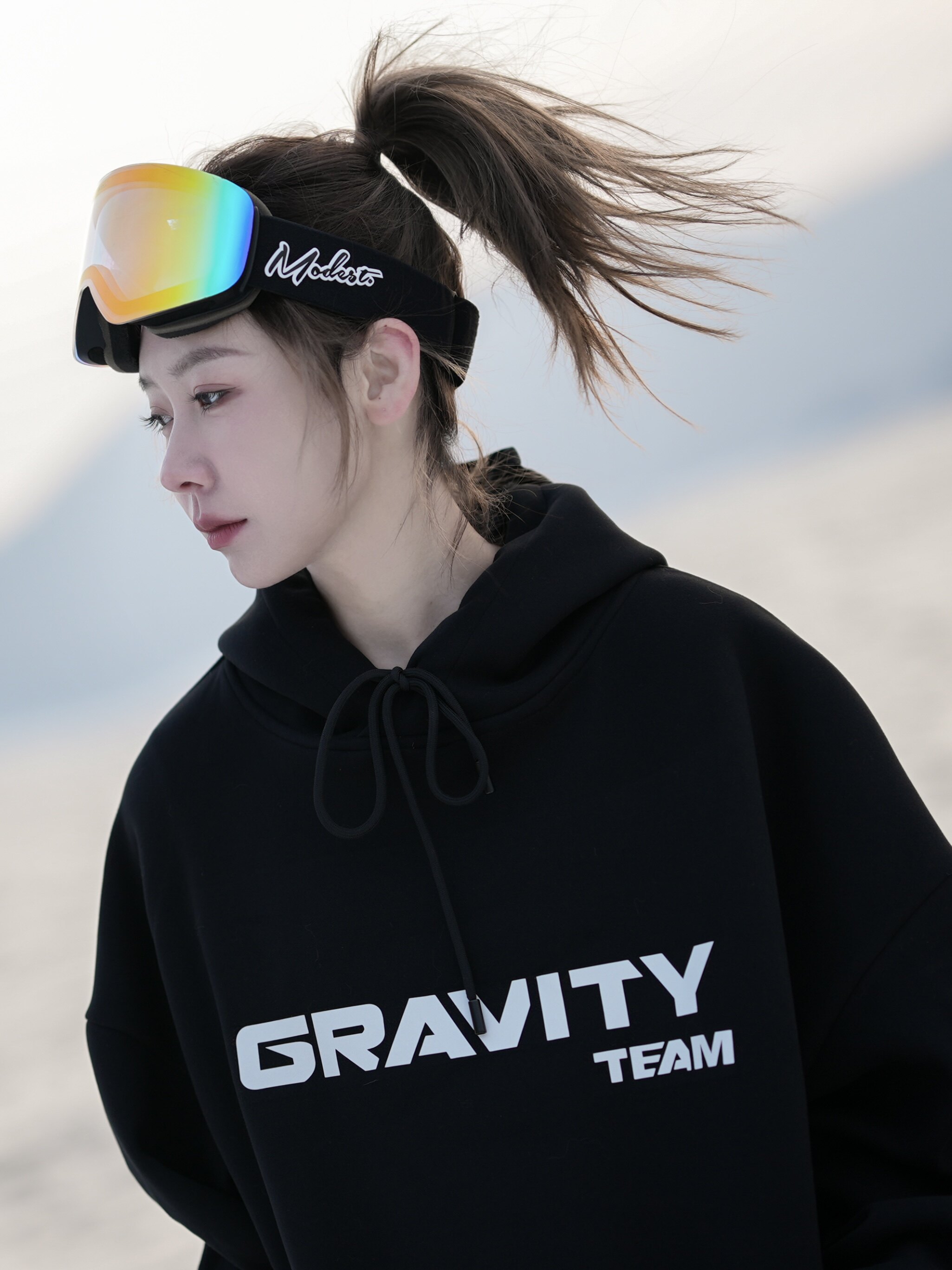 Gravity 加厚滑雪帽衫 男女同款