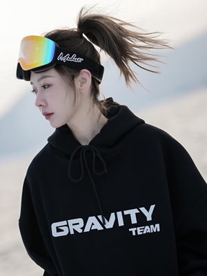Gravity 加厚滑雪帽衫 男女同款