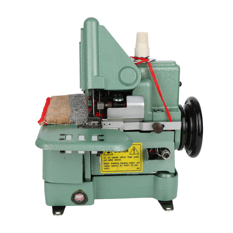 两线308地毯锁边机厚料脚垫带刀包边机脚垫粗线包边缝纫机厂家批