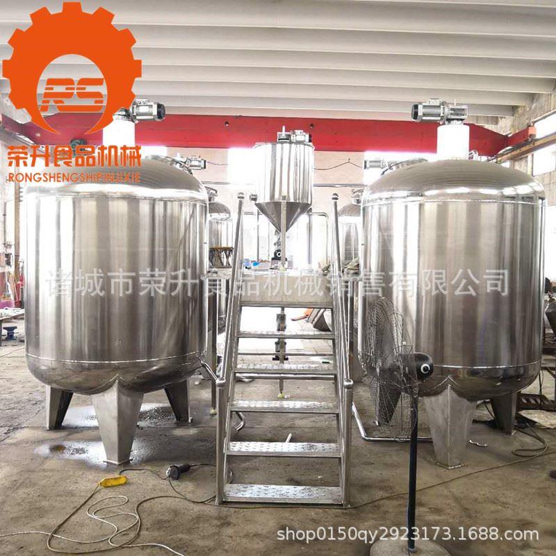 专业生产不锈钢发酵罐葡萄酒啤酒发酵罐酿酒设备厂家直销