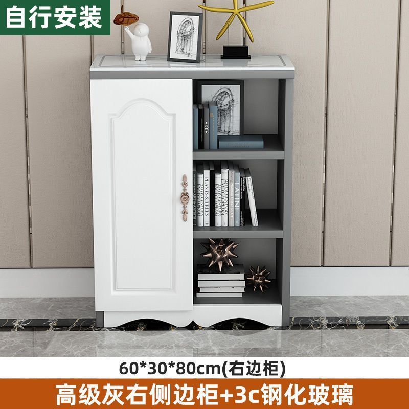 欧式电视柜家用卧室小户型地柜钢化玻璃客厅储物柜电视机柜组合