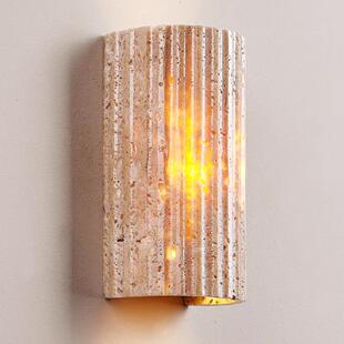 户外黄洞石壁灯防水庭院家用设计师景观民宿别墅花园洗墙室外氛围