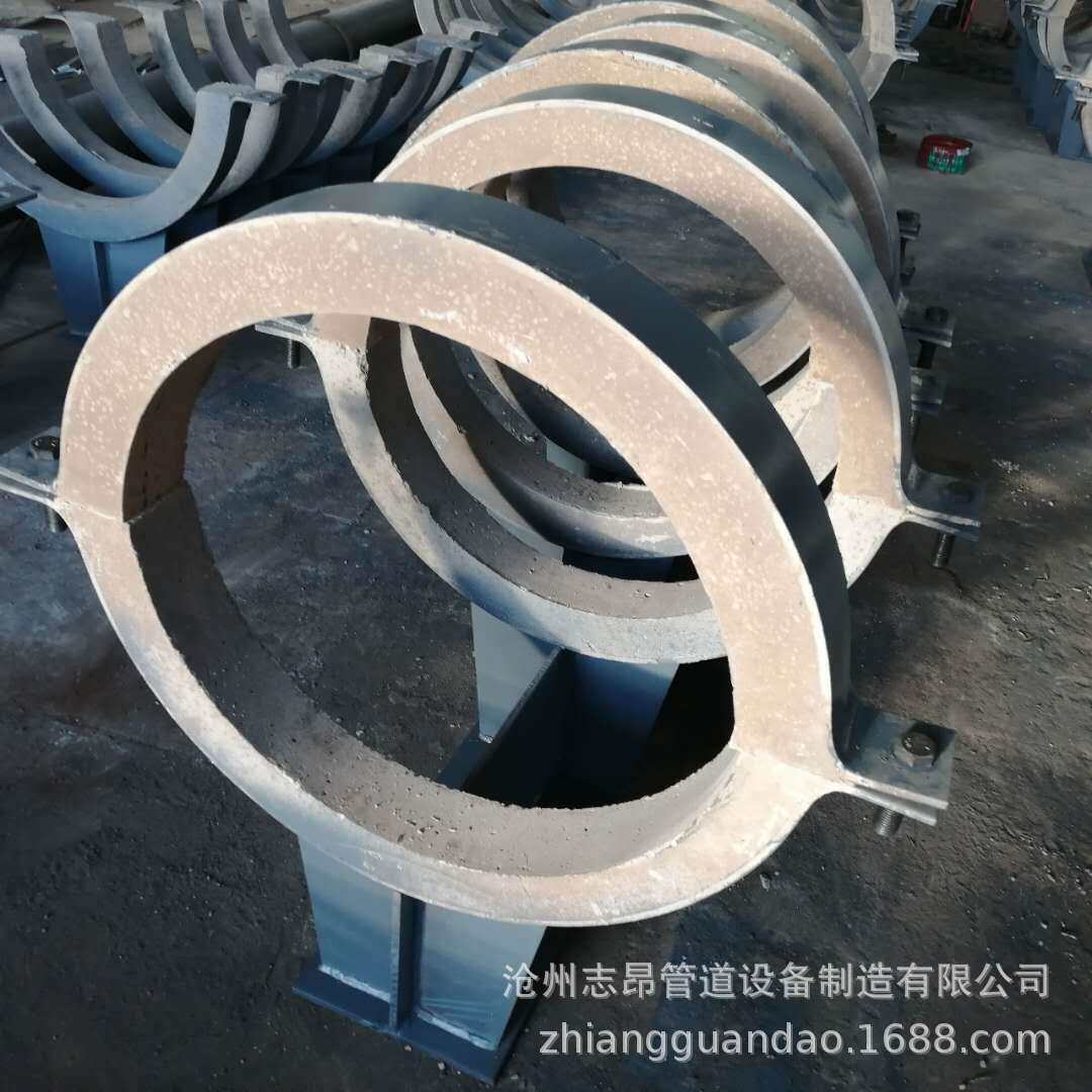 制作蒸汽管道隔热管托聚氨酯隔热管托美钢隔热管托