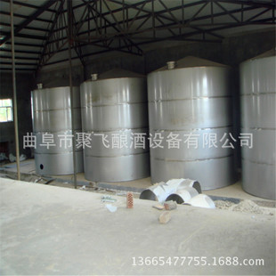 无菌304储罐 酒厂大型不锈钢酒罐群 优质不锈钢酿酒设备厂家
