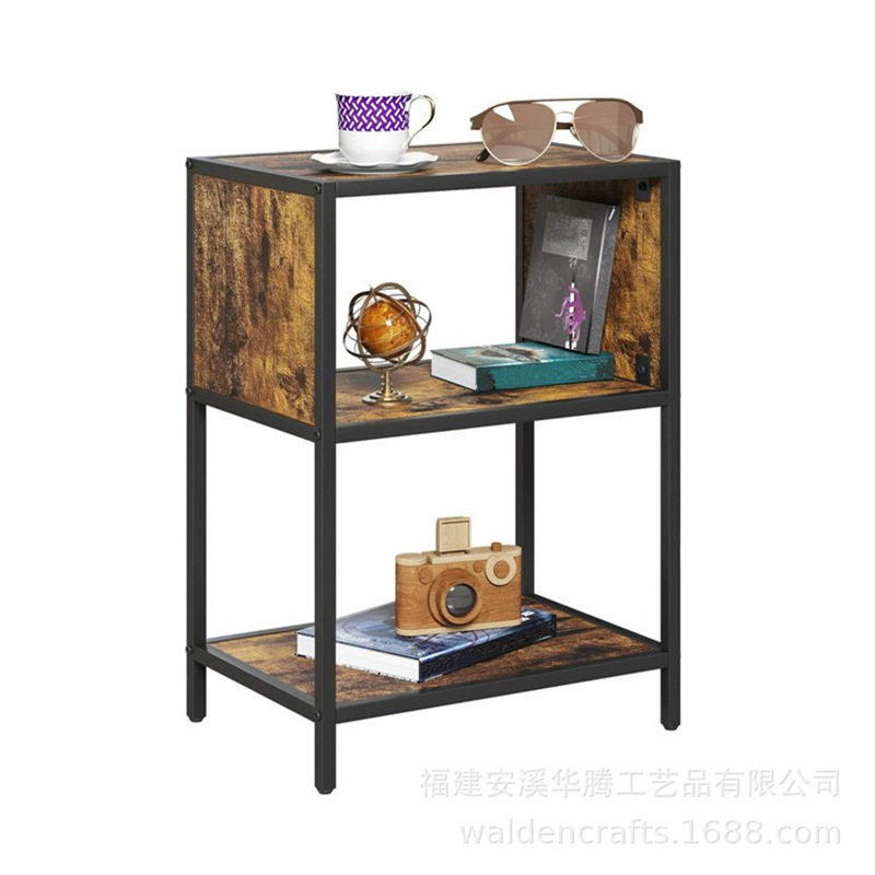 简约美式工业风客厅边几