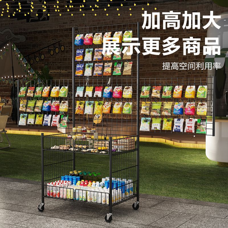 加粗方管摆摊小推车可折叠冰粉甜品花车货架寿司夜市移动出摊包邮