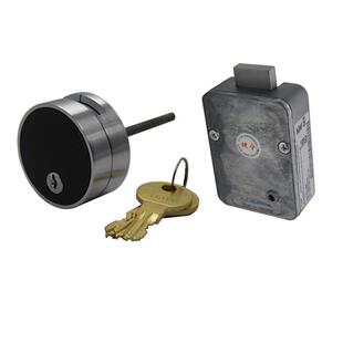 现货洛加达防窥视转盘带锁芯保险柜锁银行ATM机械密码锁金库门锁