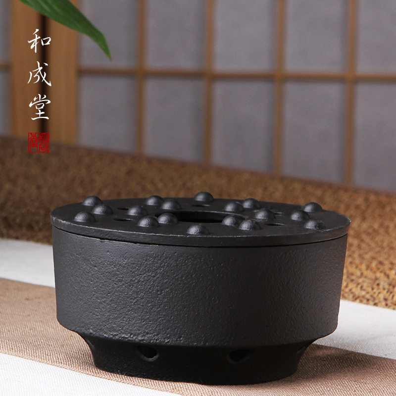 茶壶保温炉 蜡烛加热 铸铁炉 玻璃壶配套炉 铁壶底座保温