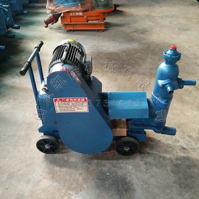 砂浆水泥隧道工程机械注浆泵 柱塞式单缸灰浆泵 灰浆输送注浆机