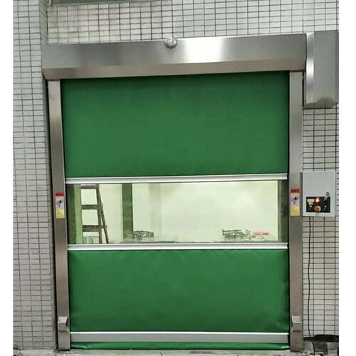 广东惠州自动快速卷帘门工厂不锈钢感应快速门无尘车间自动升降门