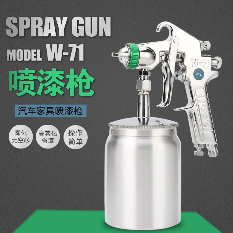 订置喷漆枪日本太乙油漆喷枪W-71家具喷枪小型汽保喷枪avAdnjMo7D