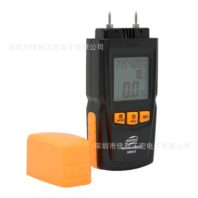 标智木材测湿仪GM610 检测水分仪表仪器 木质地板纸箱水分测试