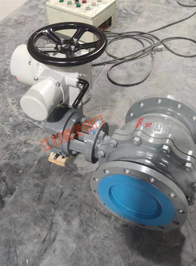 耐高温铸钢球阀 Q941H-16C DN300法兰硬密封电动球阀