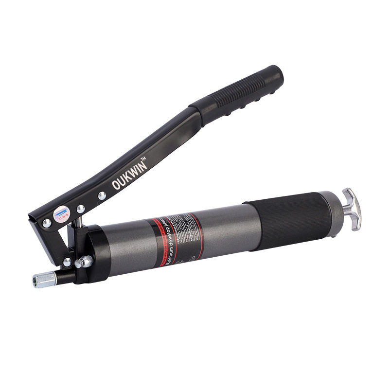 厂家批发高压双泵黄油枪600CC省力型黄油枪压杆式黄油枪注油器