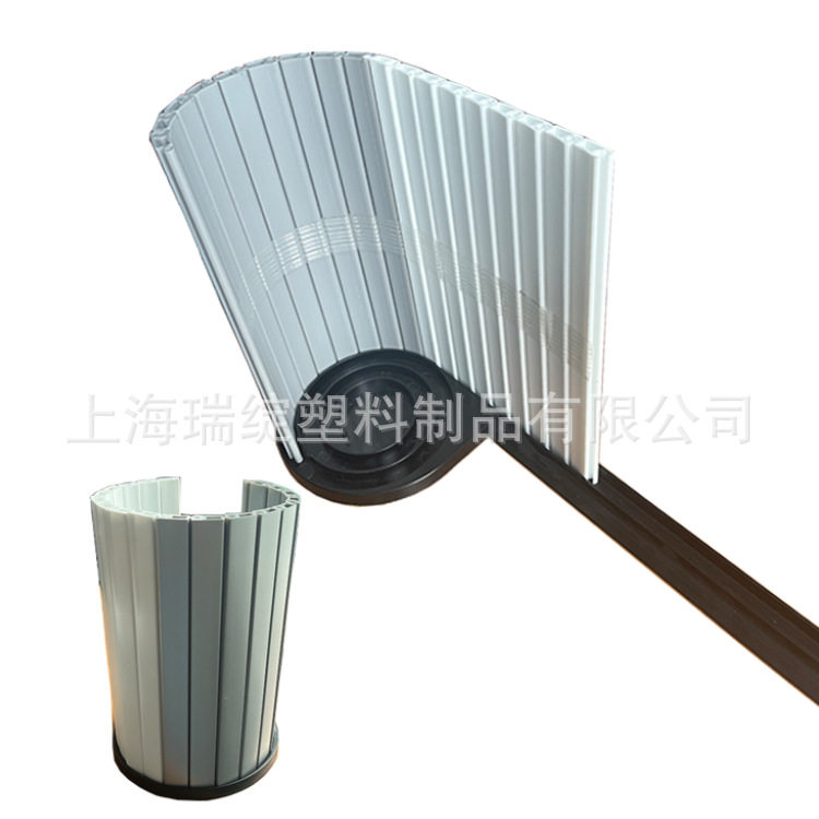 8MMX15MM门帘门条工厂定制生产PVC橱柜家具传菜口卷帘门批发
