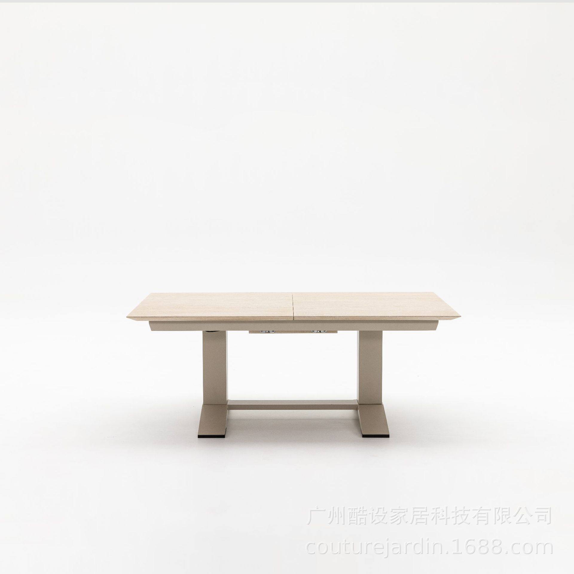 Uland 户外伸缩桌 可升降 铝合金户外桌 休闲别墅庭院餐桌,电子元器件市场,电线扎带/束线带,淘宝优惠券,粉丝福利购,淘宝优惠卷