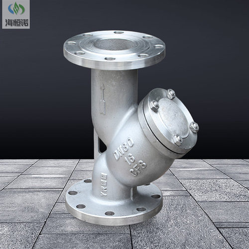 DN100不锈钢法兰连接过滤器GL41W-16中型铸铁过滤器