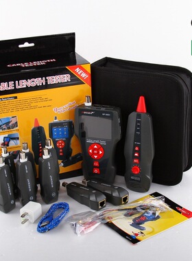 英文版精明鼠NF-8601W寻线仪 测线仪长度断点测试仪 PING POE测试