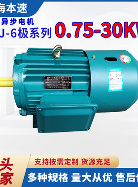 YEJ电动机 6极YEJ电磁制动三相异步交流马达380V失电刹车电机
