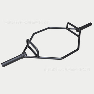 吕小军(luxiaojun)六边框杠铃杆运动健身耸肩六角深蹲硬拉杠铃杆