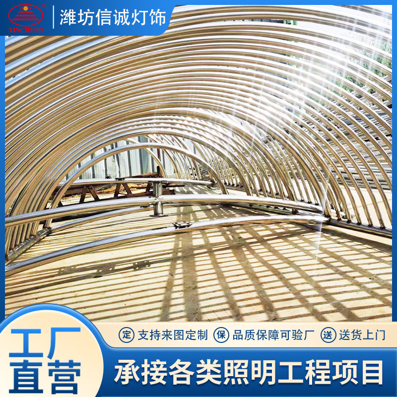 公园小区复古景观灯笼 新款室外不锈钢庭院灯 路灯太阳能灯