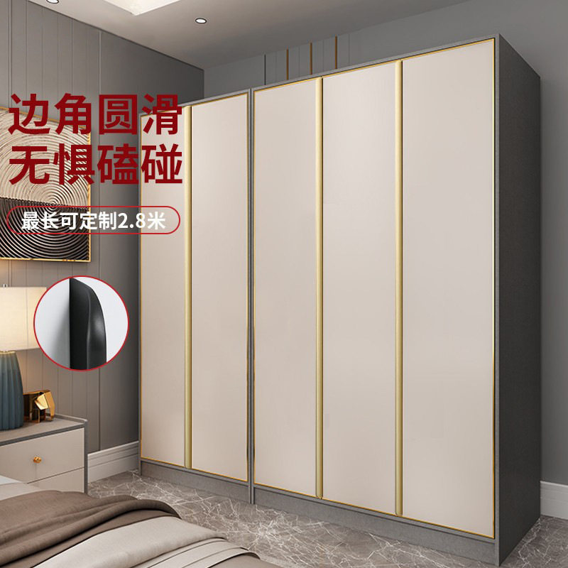 通体拉手现代简约衣柜柜门橱柜抽屉北欧金黑色门把手通顶超长拉手