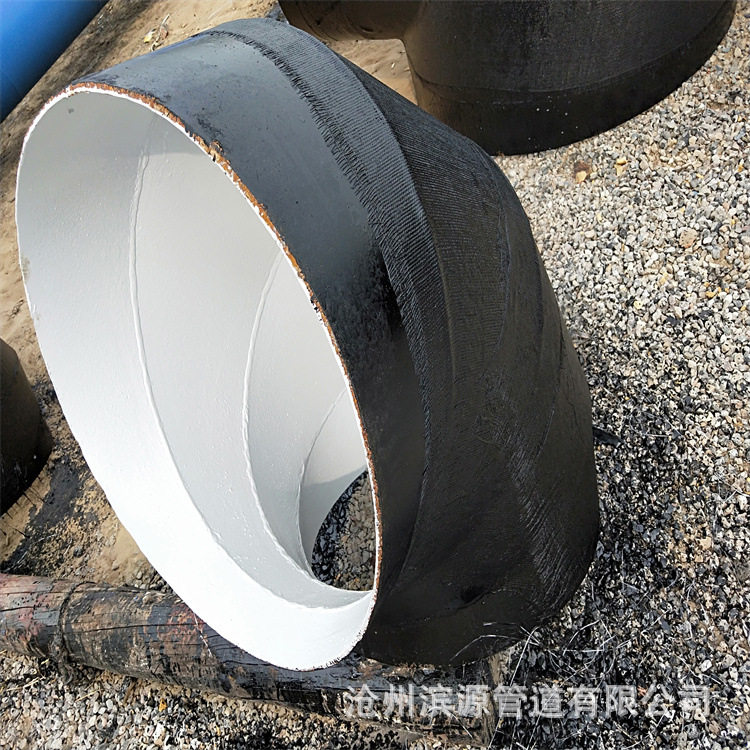 电厂化工厂地埋排污管道用90度防腐弯头dn1000焊接弯头保质量