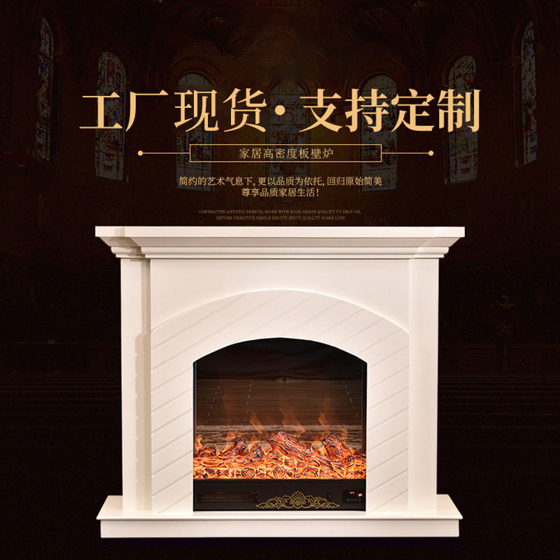 厂家供应仿真火取暖电壁炉装饰柜电取暖壁炉架欧式简约室内