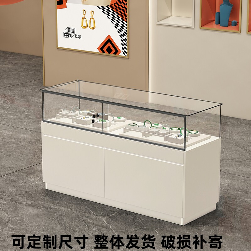 ?珠宝首饰展示柜玻璃柜子博物馆文物古董展柜眼睛店手机柜台陈列