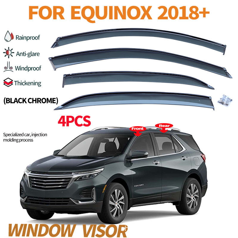 适用于雪佛兰探界者晴雨挡雨板 EQUINOX 2017-2024 Windows visor