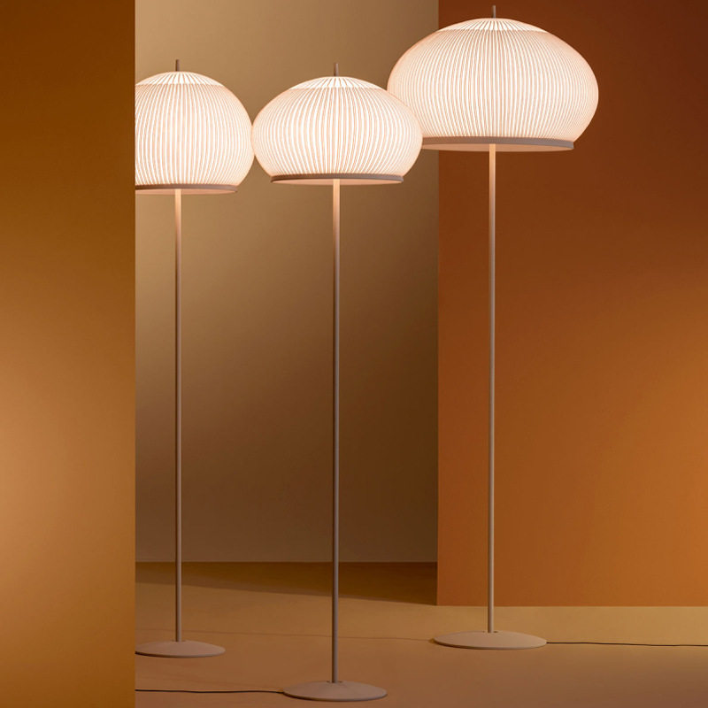 Vibia-Knit西班牙奶油风落地灯